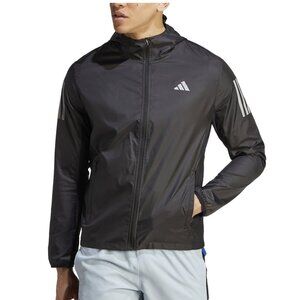 Adidas Men's Slim-Fit Own The Run Zip-Front Hooded Track Jacket